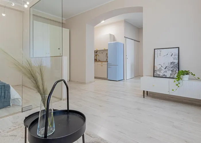 Apartman Glass Bedroom Łódź